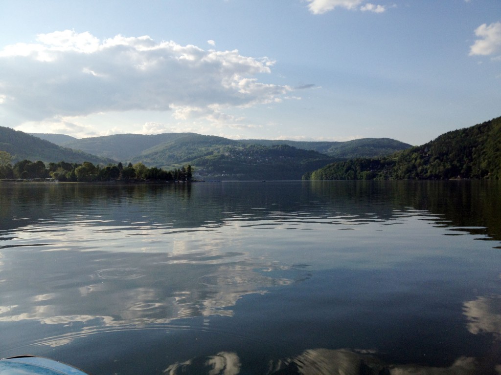 oswiecim, poland-lake